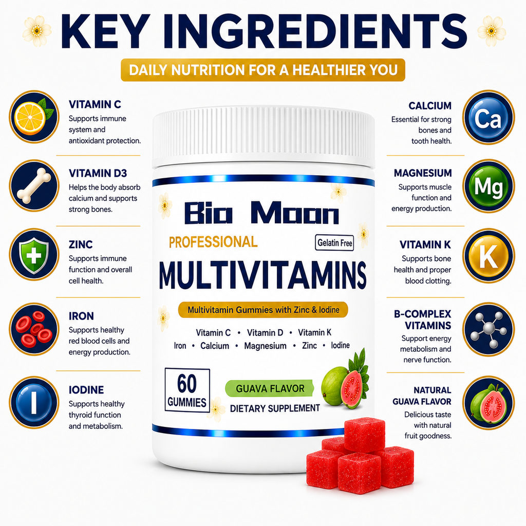 Bio Moon Multivitamins- Guava Flavour