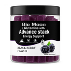 L-Glutamine with Advance Stack Gummies – Blackberry