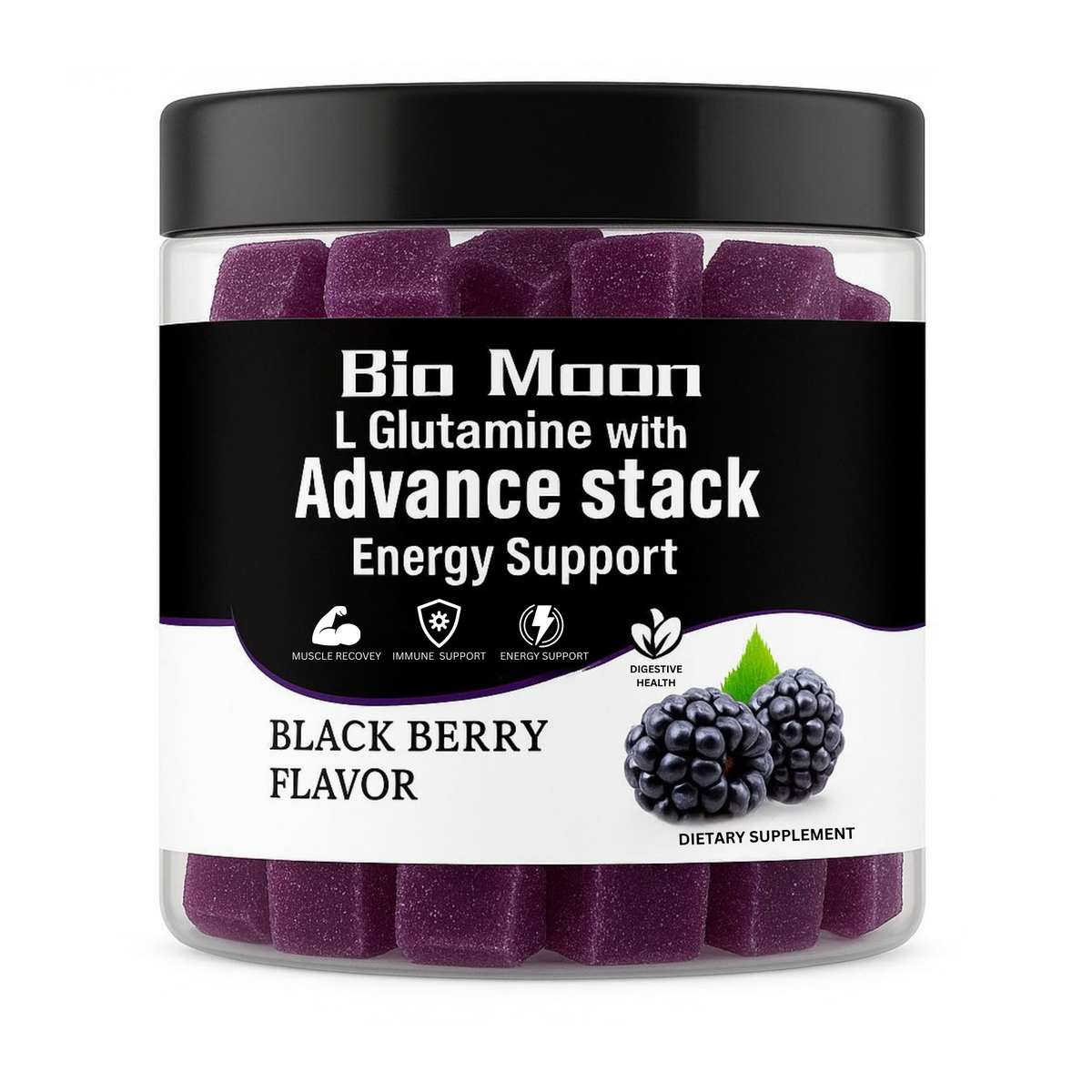 L-Glutamine with Advance Stack Gummies