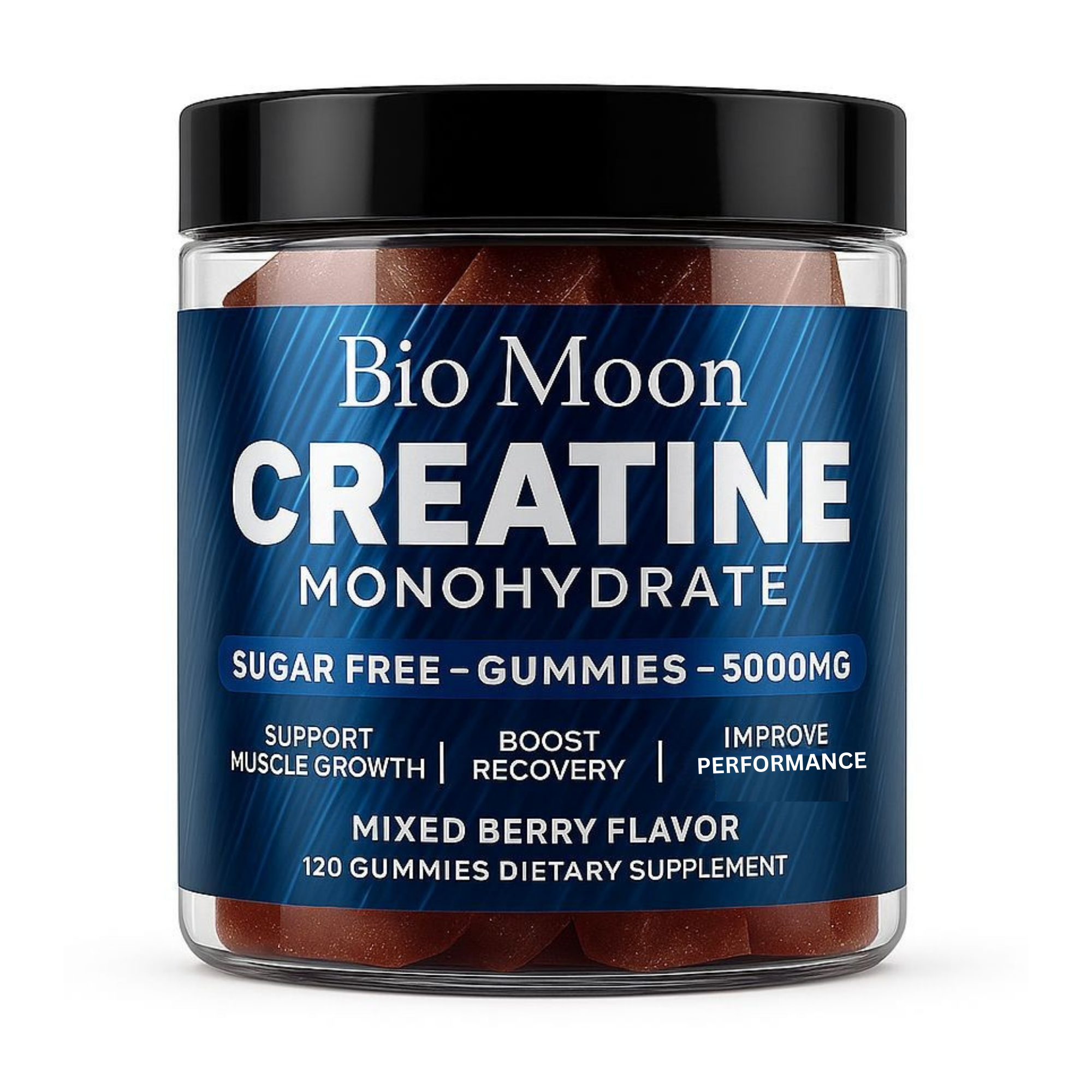Creatine Monohydrate Gummies – Mixed Berry