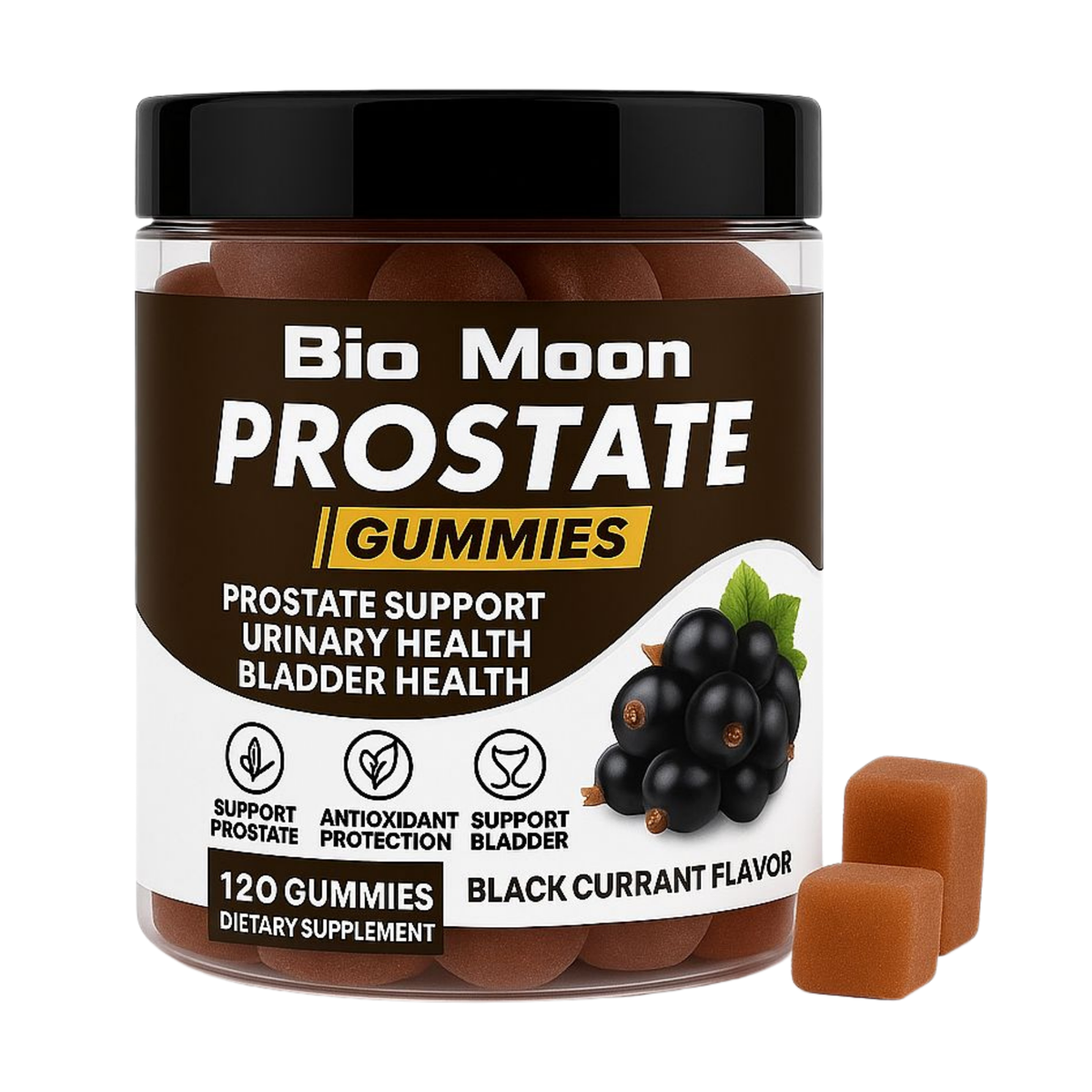 Prostate Gummies – Black Currant Flavor