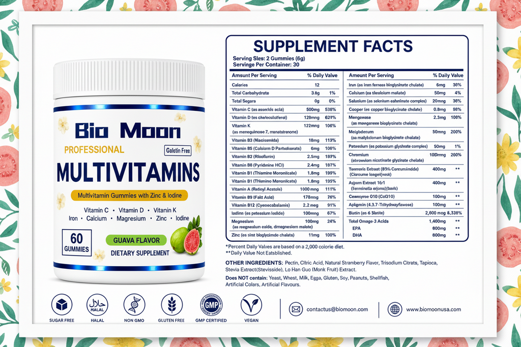 Bio Moon Multivitamins- Guava Flavour