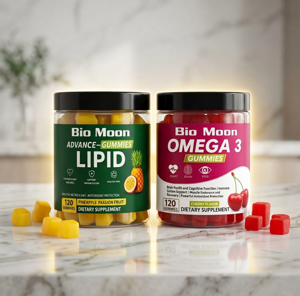 Heart Health Combo – Omega 3 & Advanced Lipid Gummies