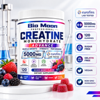 Creatine Monohydrate 5000mg Gummies Mixed Berry 120 Gummies