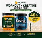 Power & Wellness Combo – Pre Workout + Creatine 5000mg Gummies