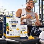 Creatine Monohydrate Gummies – Pineapple with Coconut | 30 Sachets