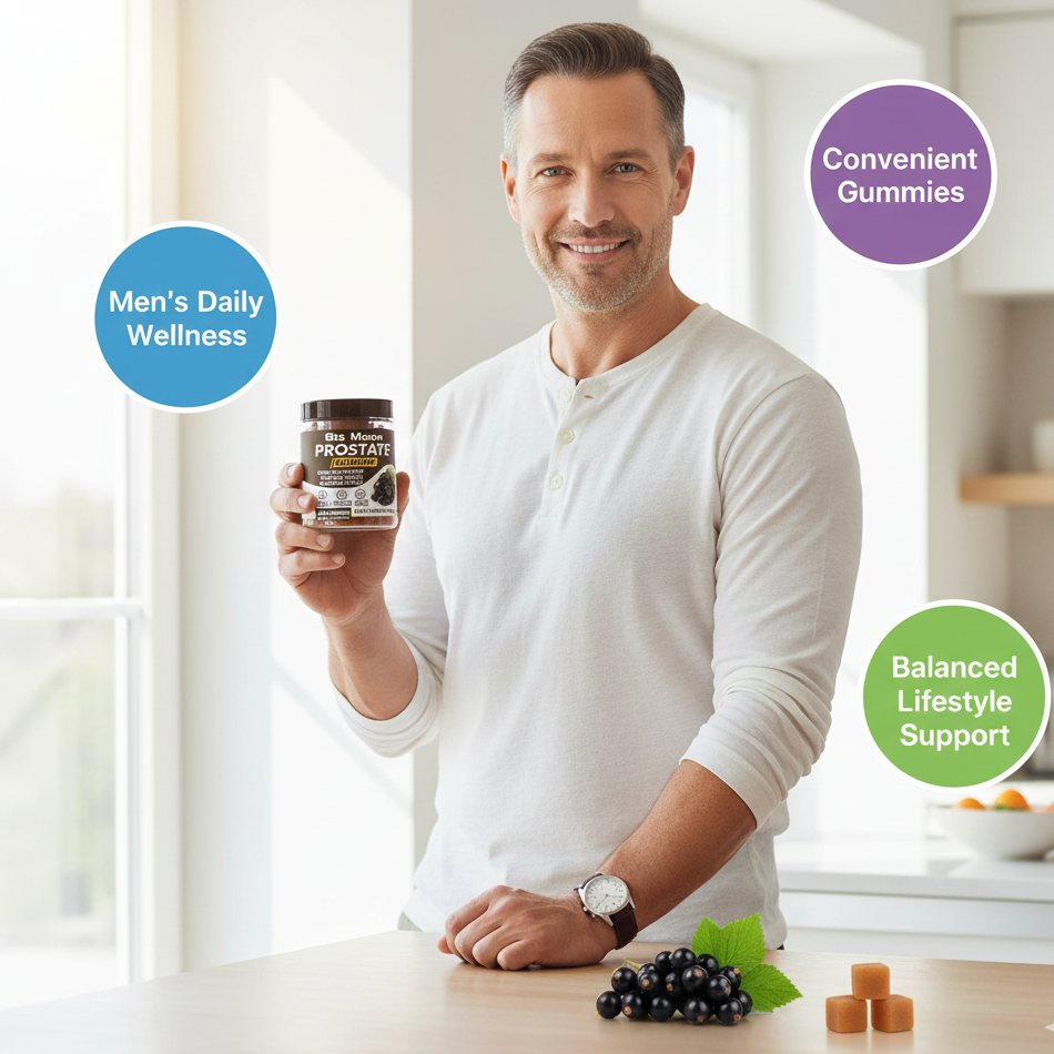 Prostate Gummies – Black Currant