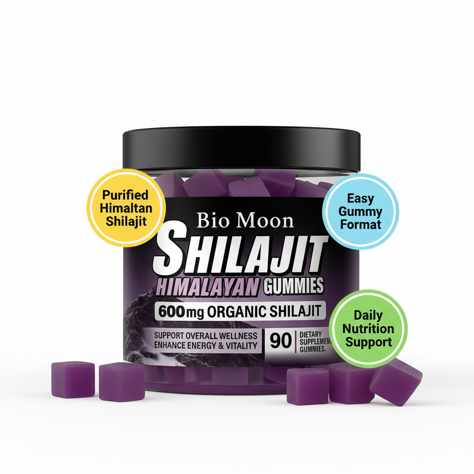 Himalayan Shilajit 600mg Gummies