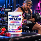Creatine Monohydrate 5000mg Gummies Mixed Berry 120 Gummies