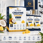 Creatine Monohydrate Gummies – Pineapple with Coconut | 30 Sachets
