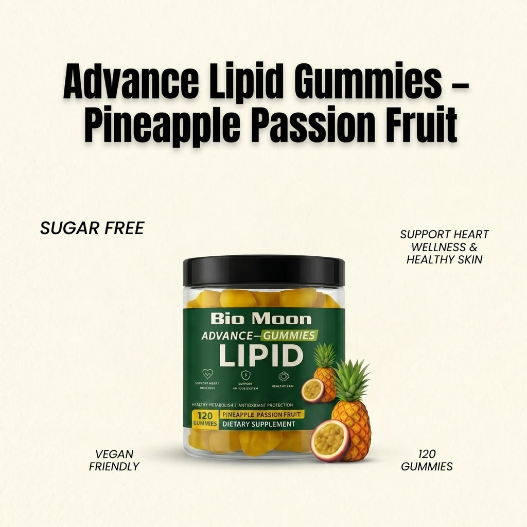 Advance Lipid Gummies – Pineapple Passion Fruit