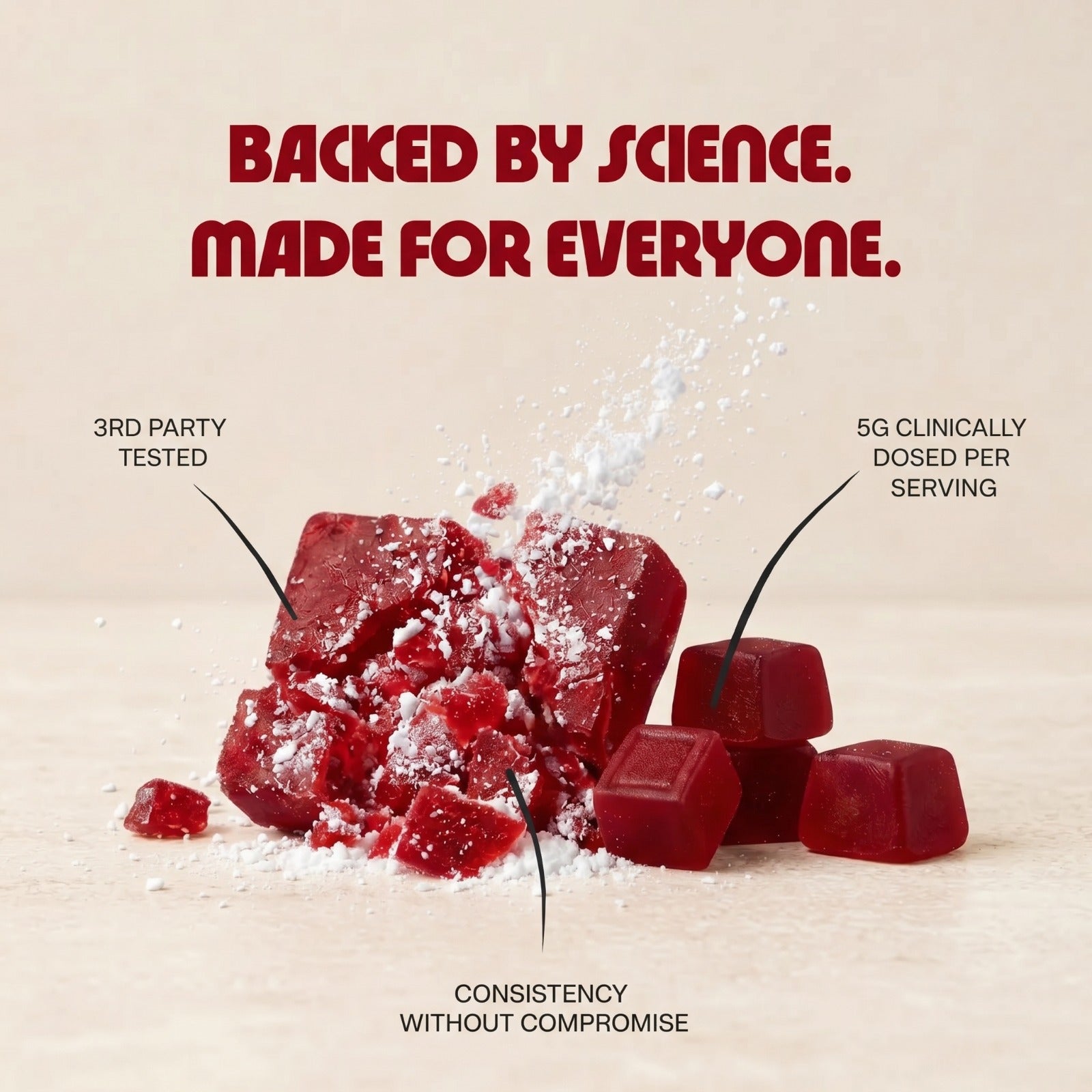Omega 3 Gummies – Heart, Brain – Cherry Flavor