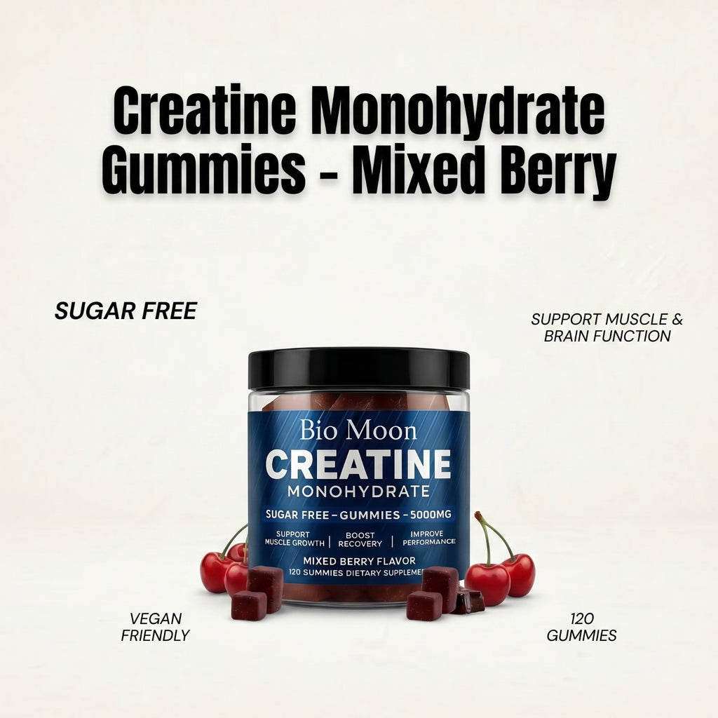 Creatine Monohydrate Gummies – Mixed Berry
