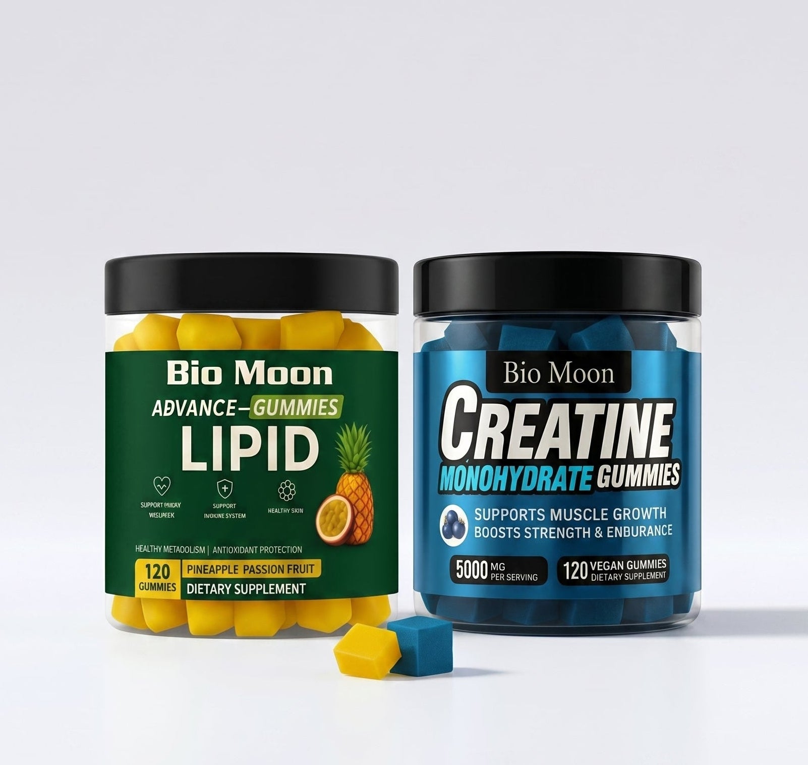 Power & Wellness Combo – Advanced Lipid + Creatine 5000mg Gummies